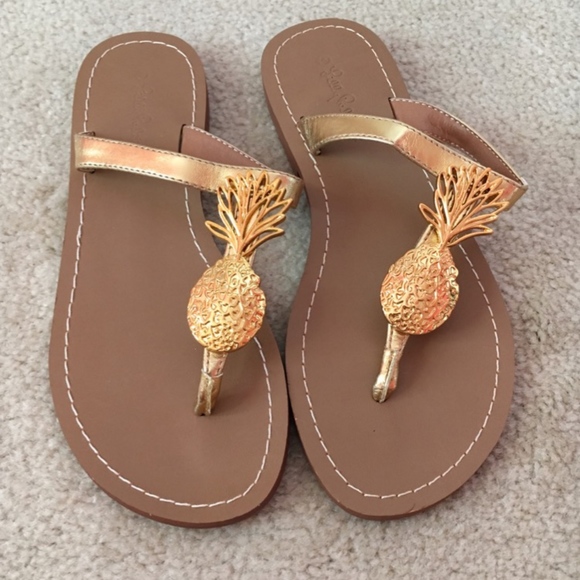 pineapple flip flops target